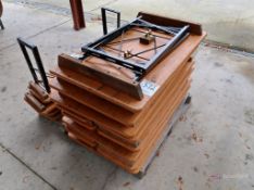 (5) Garden Tables (10) Benches