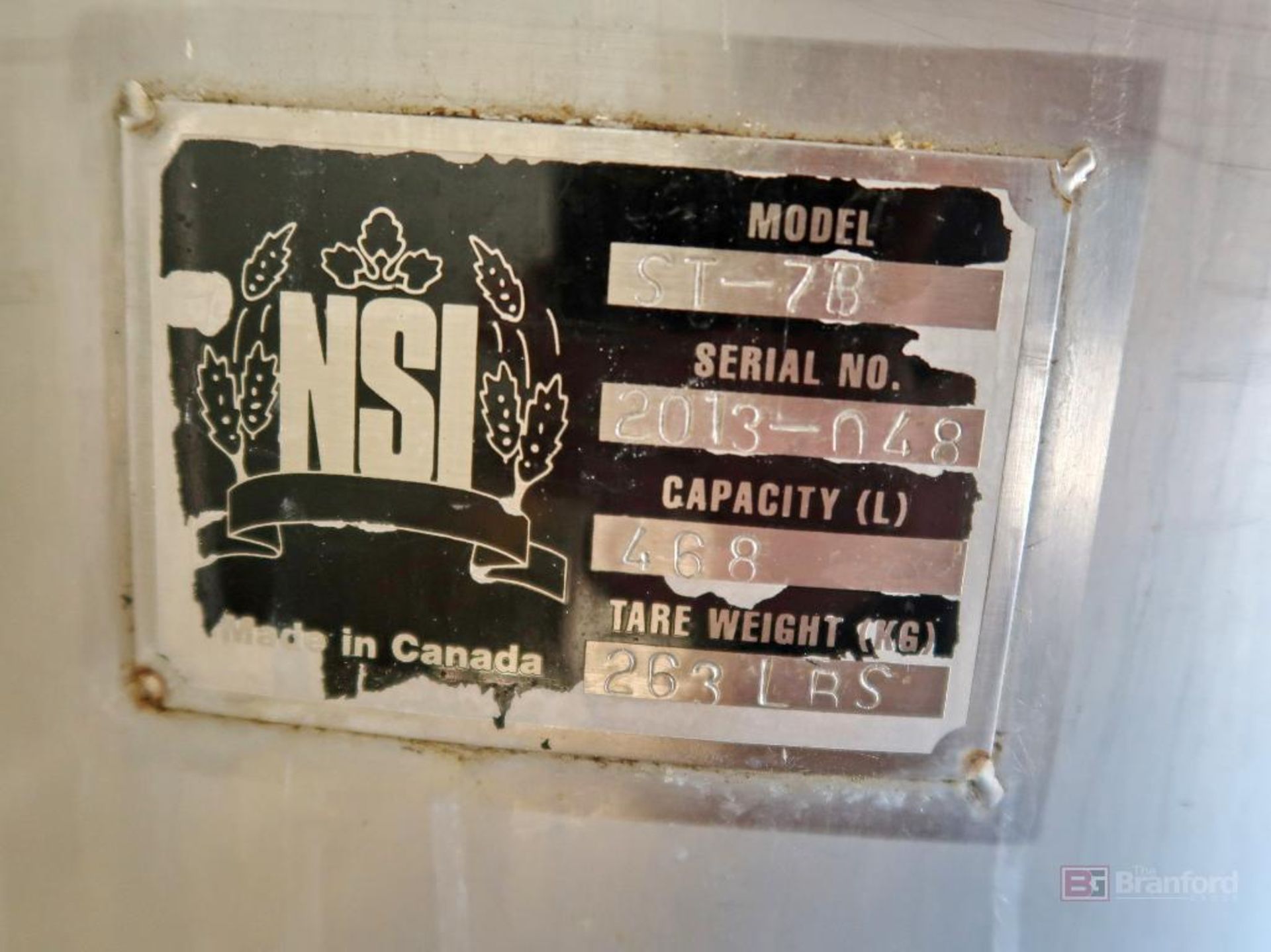 NSI 7 BBL S/S Tax Determination Tank - Image 3 of 3