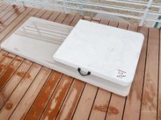 (2) Folding Tables