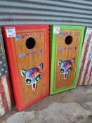 (2) Corn Hole Boards