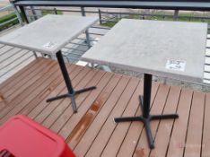(2) Bar Tables