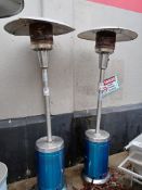 (2) Propane Patio Heaters