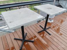 (2) Bar Tables