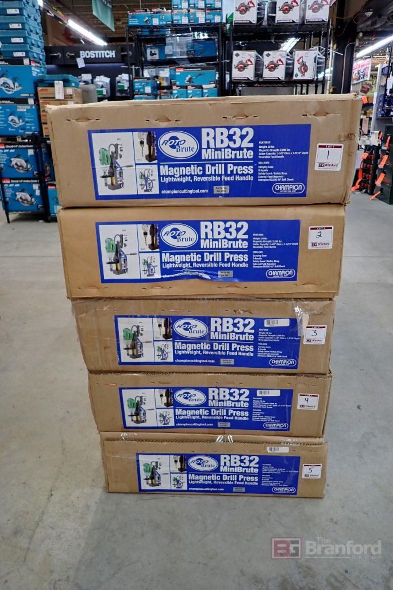 Champion Roto Brute RB32 MiniBrute Magnetic Drill Press - Image 2 of 6