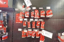 Large Assortment of Milwaukee Shockwave Cutters