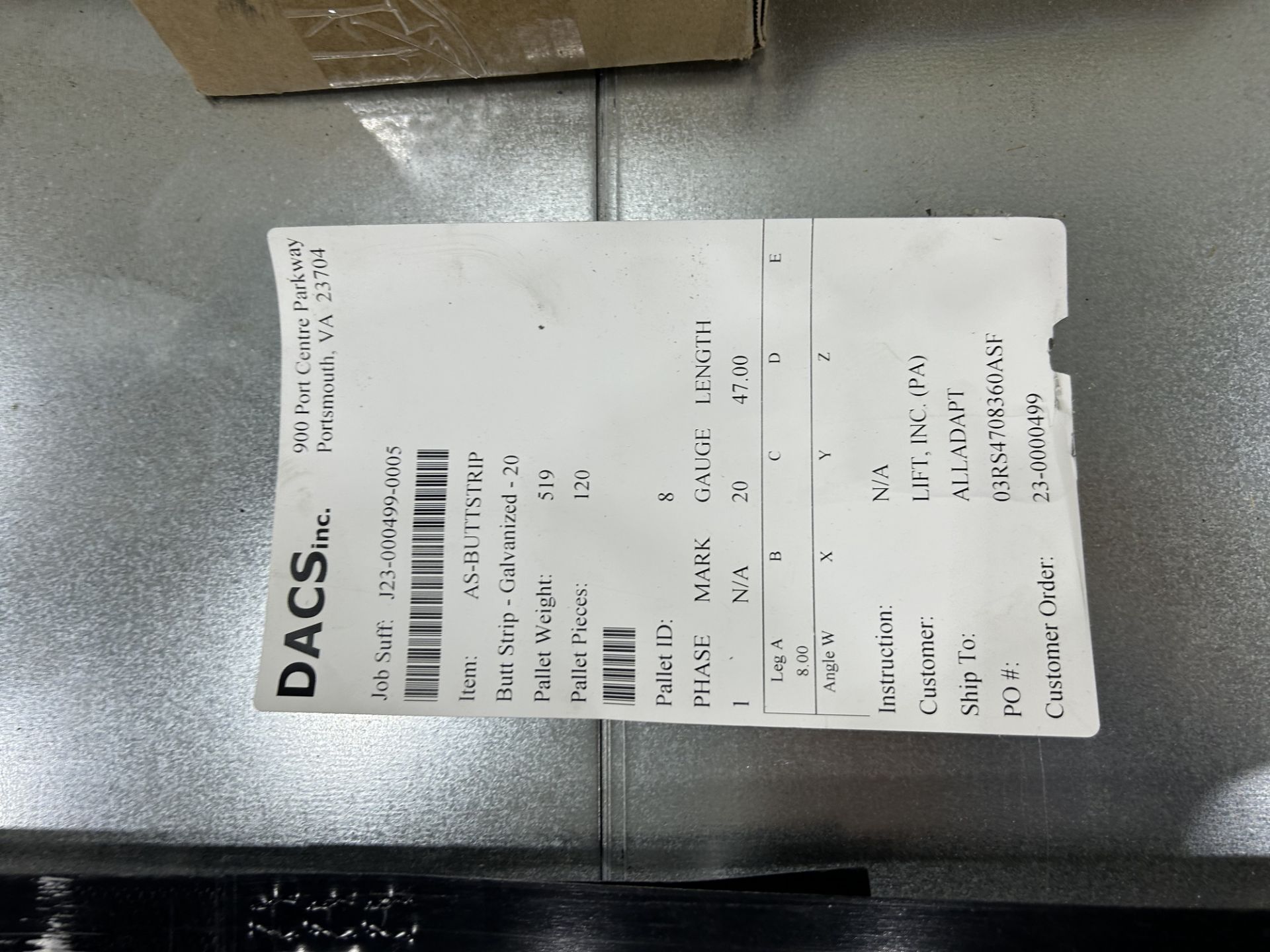Lot of New Uninstalled Pallet Racking - Image 8 of 13