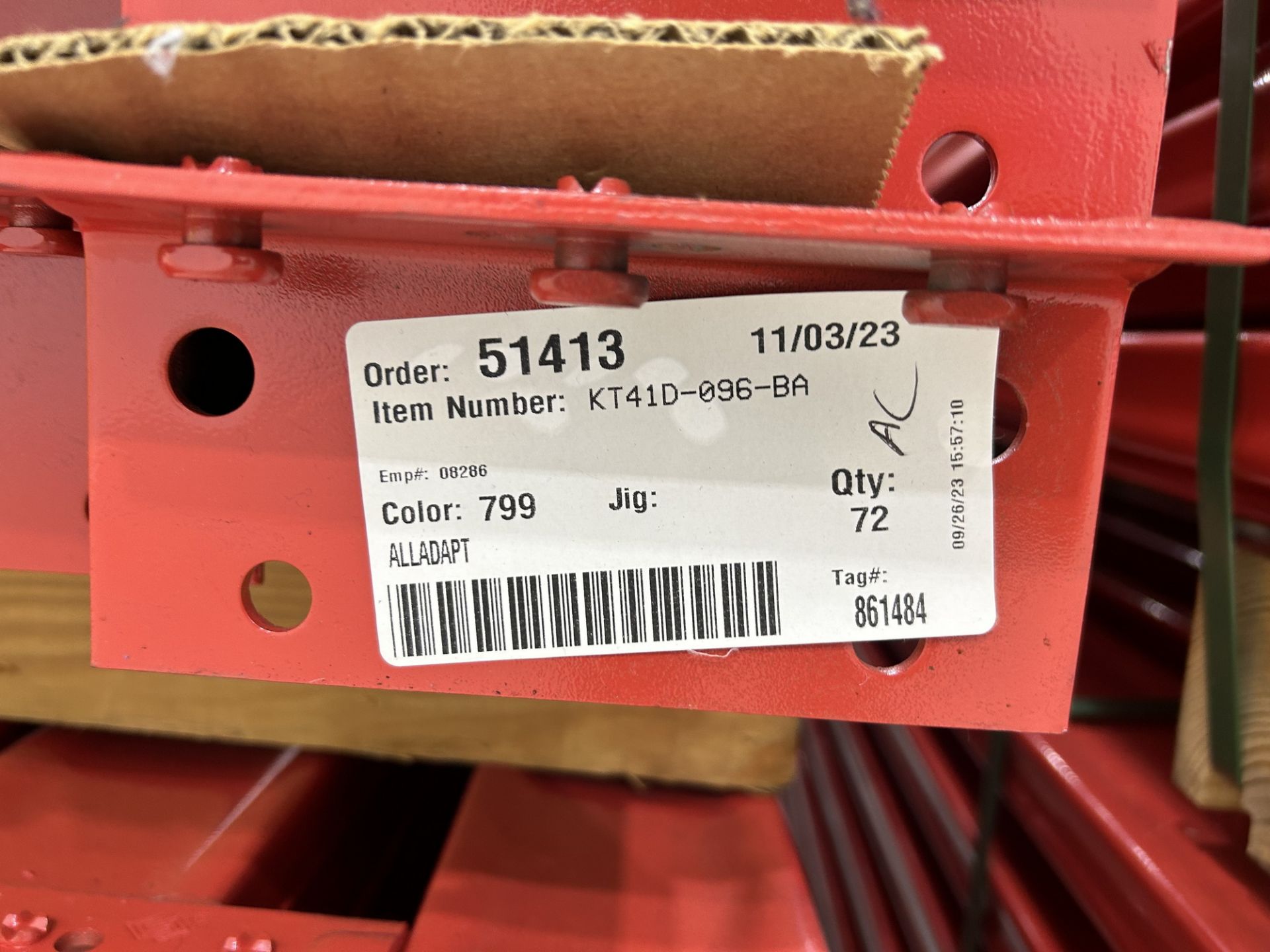Lot of New Uninstalled Pallet Racking - Image 6 of 13