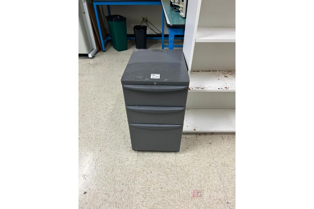 (7) Metal File Cabinets, Book Shelf, (5) Workbenches - Image 11 of 15