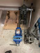 (2) Manual Arbor Presses, Benchtop Vice