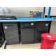 (7) Metal File Cabinets, Book Shelf, (5) Workbenches - Image 4 of 15