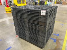 Lot consisting of (33) Plastic Pallets