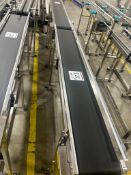 Lot (2) Vevor Variable Speed Flat Belt Conveyors