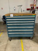 Lista 7-Drawer Storage Cabinet on Casters