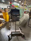 VideoJet 1520 Ink Jet Coding Machine on Locking Casters
