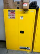 Justrite Flammable Storage Cabinet; 45-gallon Capacity