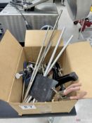 Box of misc Stand components