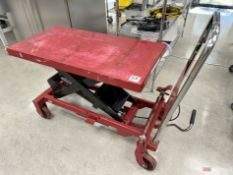 Uline lift table H-1783, 1760 lb capacity