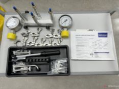 Pall centramate filtration unit holder and 2-gauge fitting kit