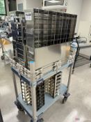 Lot of misc Lab freezer racks