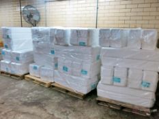 (4) Pallets of Polypropylene 7.25 x 9.25 Food Storage Bins