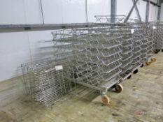 (5) Stainless Steel Dual Tray Stackable Drying Racks