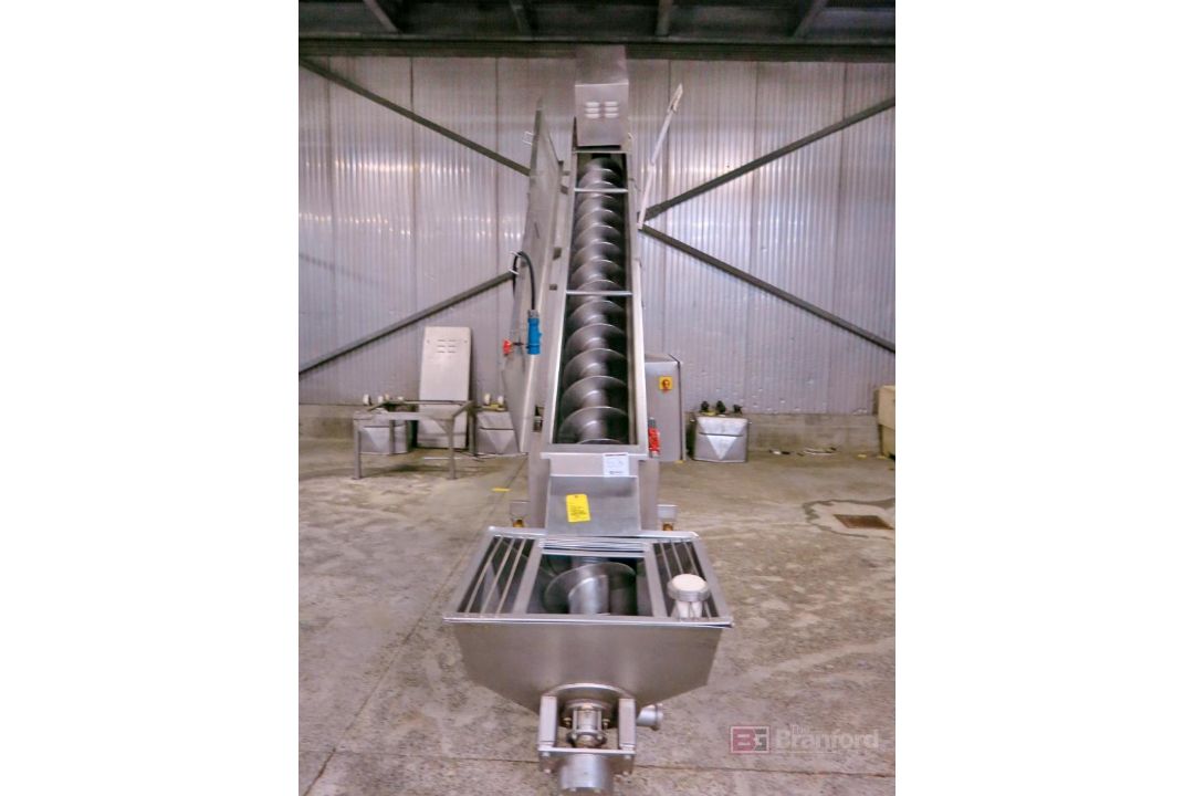 Karl Schnell Inclined Screw Auger Conveyor - Image 1 of 4