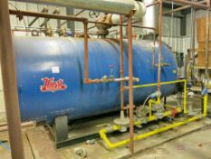 Hurst Model B2537 Gas Steam Boiler, 125-HP