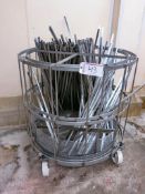 Large Lot of Approx. (150) Stainless Steel Smoke Sticks