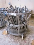 Large Lot of Approx. (150) Stainless Steel Smoke Sticks