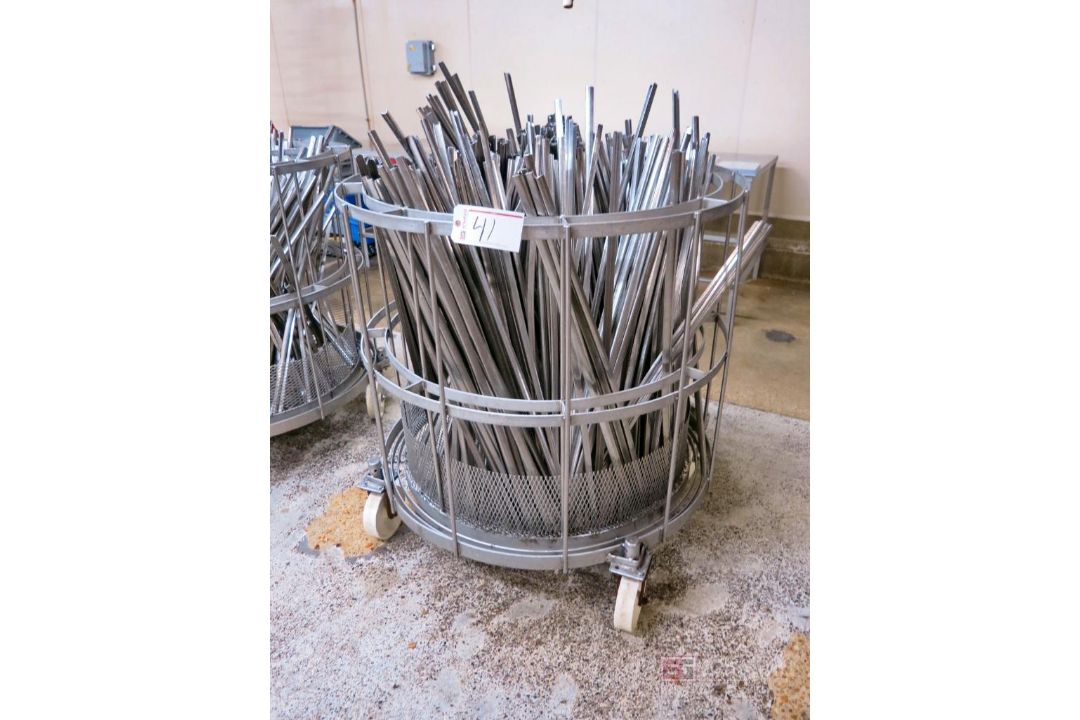 Large Lot of Approx. (150) Stainless Steel Smoke Sticks