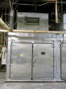 Alkar Steam Fired Smokehouse, Interior Dims. Approx. 10' x 14'