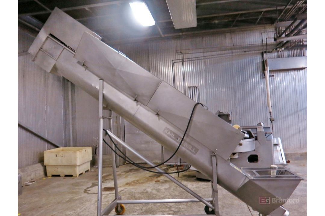 Karl Schnell Inclined Screw Auger Conveyor - Image 3 of 4