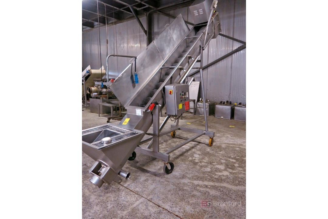 Karl Schnell Inclined Screw Auger Conveyor - Image 2 of 4