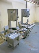 Hobart Meat Band Saw/(2) Biro Meat Bandsaws/Pallets of Double Stacked Corrugated Boxes,