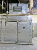 Alkar Steam Fired Smokehouse, Interior Dims. Approx. 10' x 14'