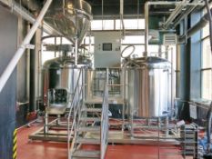 Stout 10-BBL Brewhouse System, Model BK10BBL-EL-INS-LM, w/ 10-BBL Insulated Brew Kettle w/