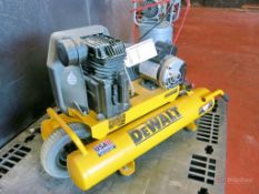 DeWalt Model DXCMTA1980854 Induction 8-Gallon Wheelbarrel Style Air Compressor, 155 Max. PSI, w/ Air
