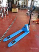 EOS Lift 5,500-Lb Cap. Narrow Fork Pallet Jack