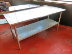 Stainless Steel Table 72
