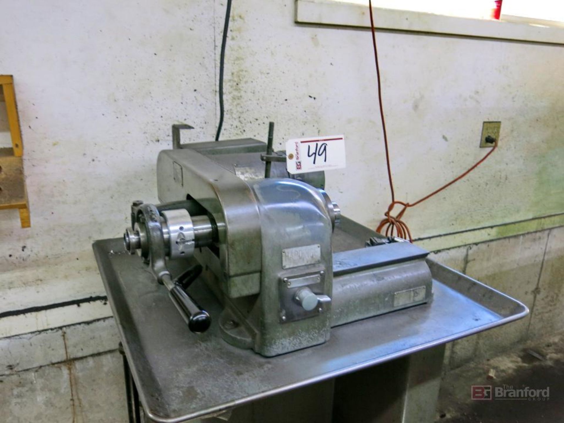 Hardinge Speed Lathe w/ Bullnose Chuck, 5" 3-Jaw Chuck - Image 2 of 4
