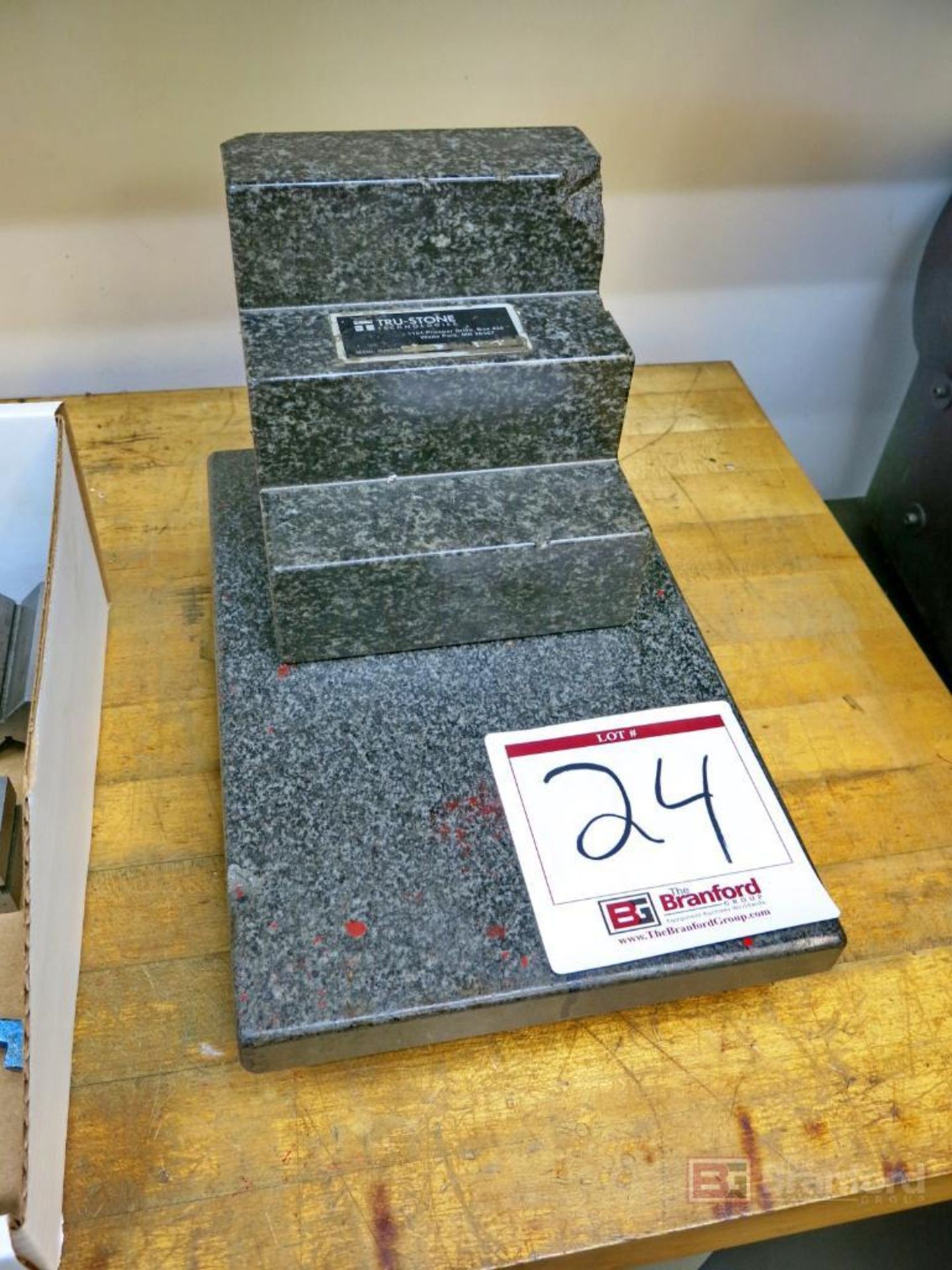 8" x 12" Granite Surface Plate, Trustone Technologies Step Granite Plate