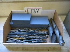 Lot of Large Cap. Drills, (2) Drill Storage Boxes