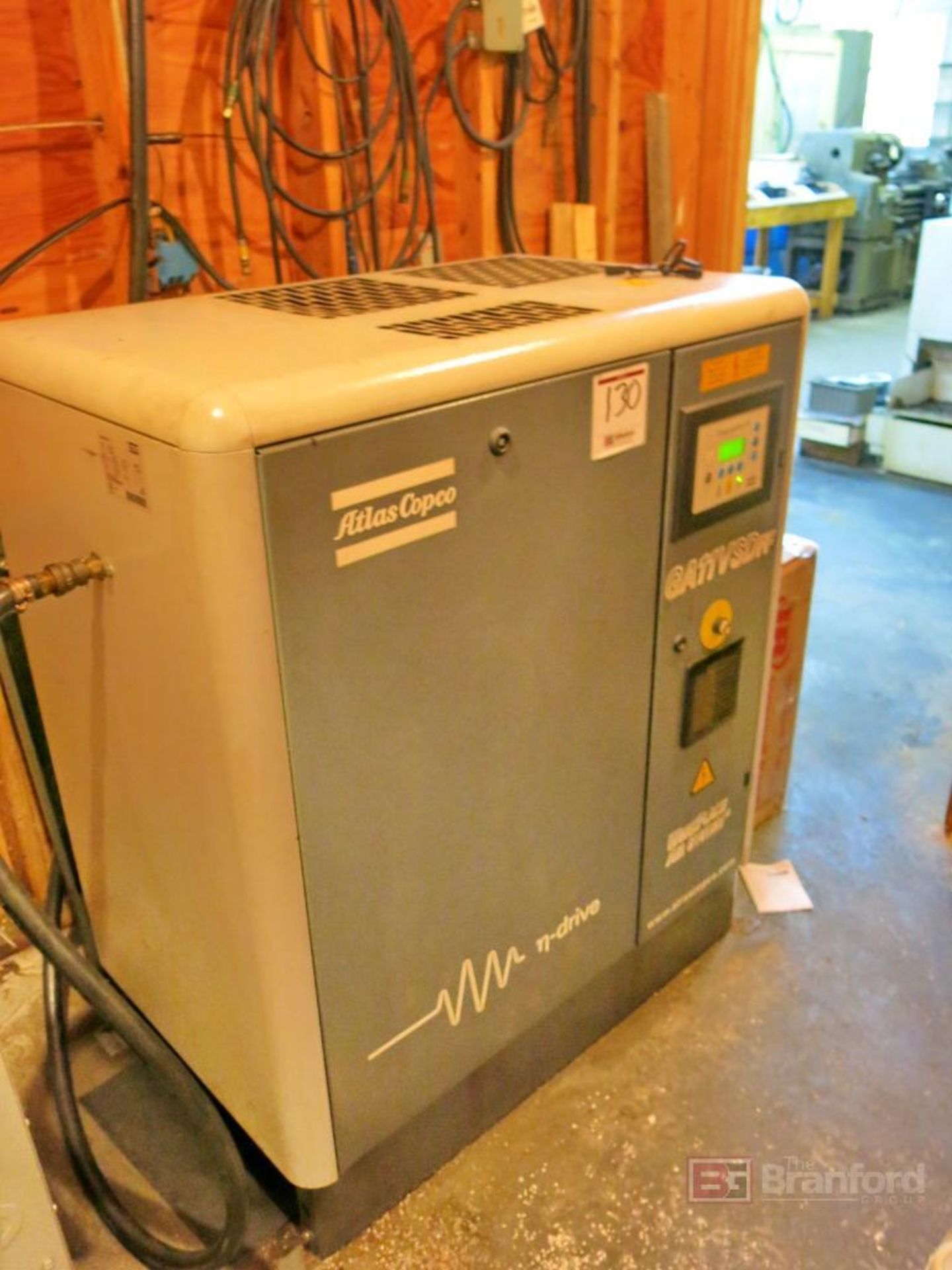 Atlas Copco Model GA11VSD-FF 15-HP Air Compressor - Image 2 of 7