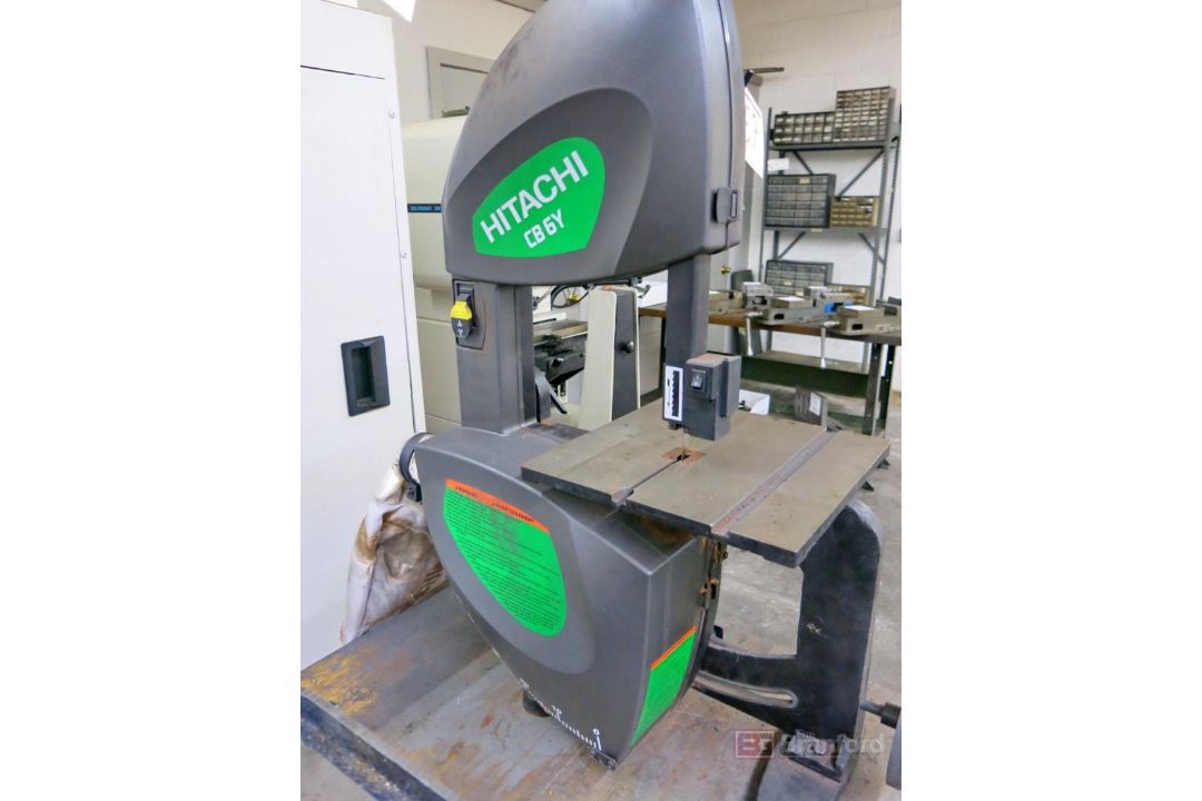 Hitachi Model CB6Y Angle Adjustable Continuous Blade Vertical Band Saw - Image 3 of 3