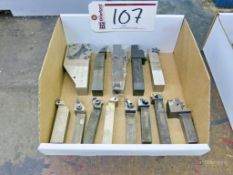 Lot of Carbide Insert Grooving Tools