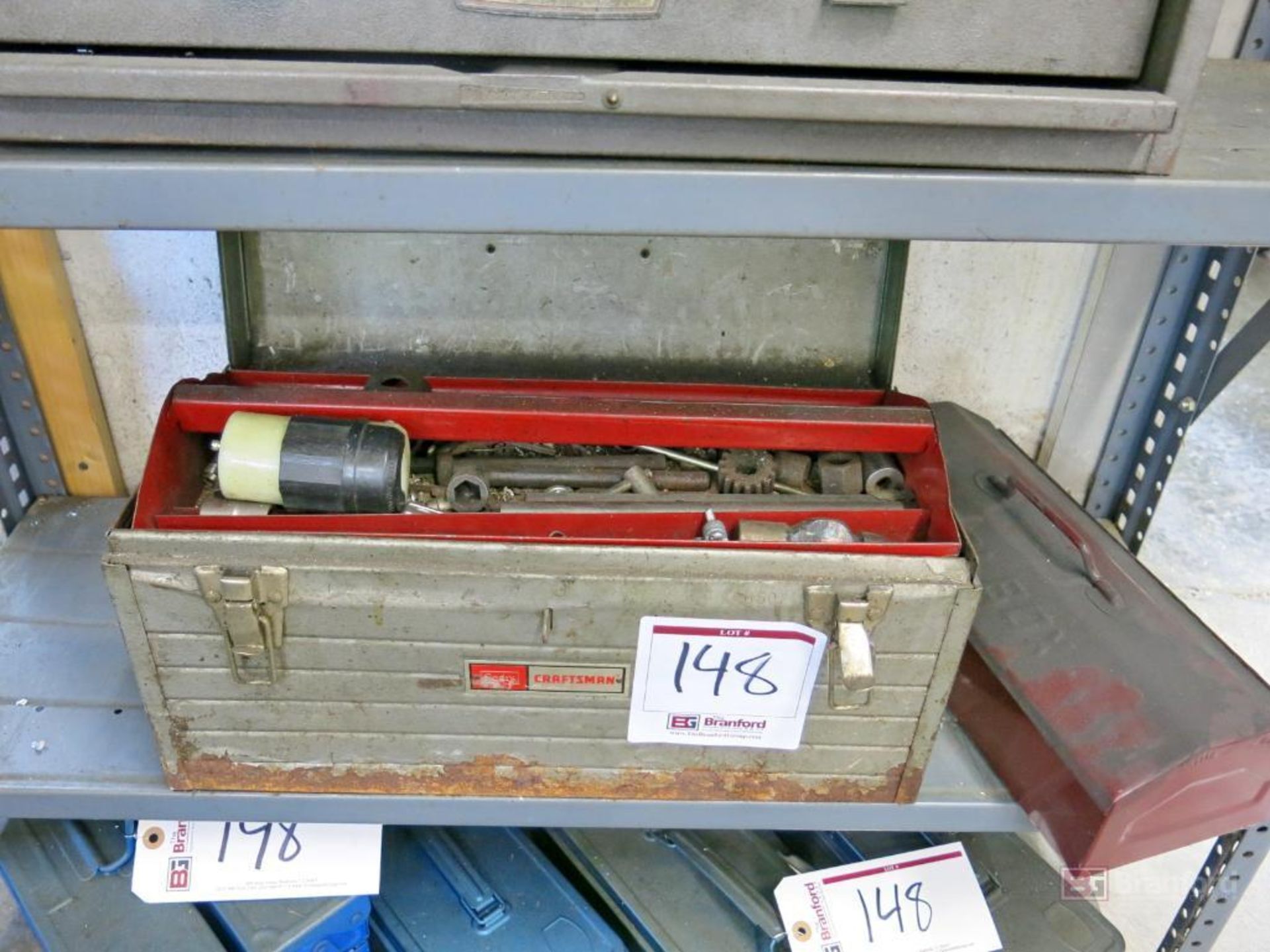 (2) Craftsman Toolboxes, (5) Machine Toolboxes - Image 3 of 4
