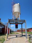 Meridian Spent Grain Removal Silo on Elevated Frame