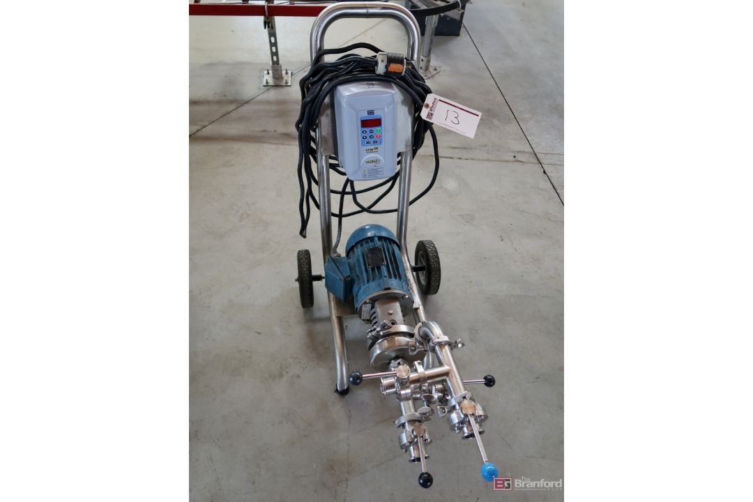 Centrifugal Transfer Pump; w/ WEG Wash Duty CFW08 2-HP Motor - Image 1 of 5