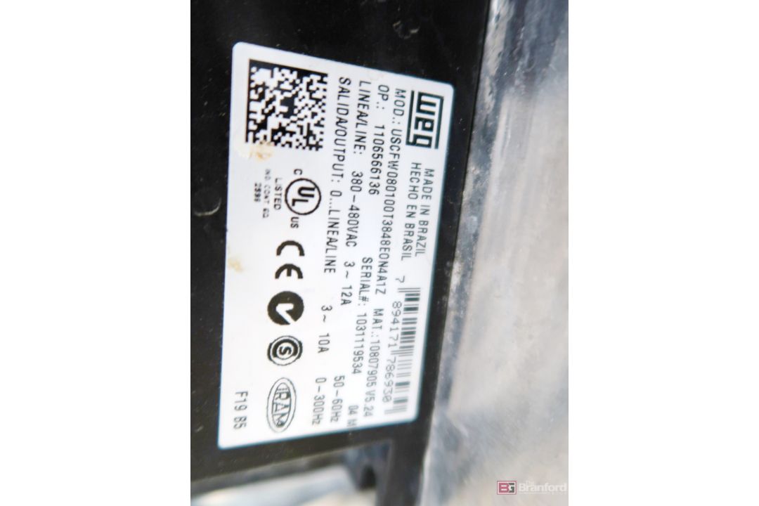 Centrifugal Transfer Pump; w/ WEG Wash Duty CFW08 2-HP Motor - Image 3 of 5
