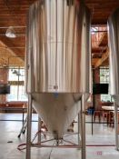 NSI UT-60B Jacketed Fermentation Tank; 60 BBL